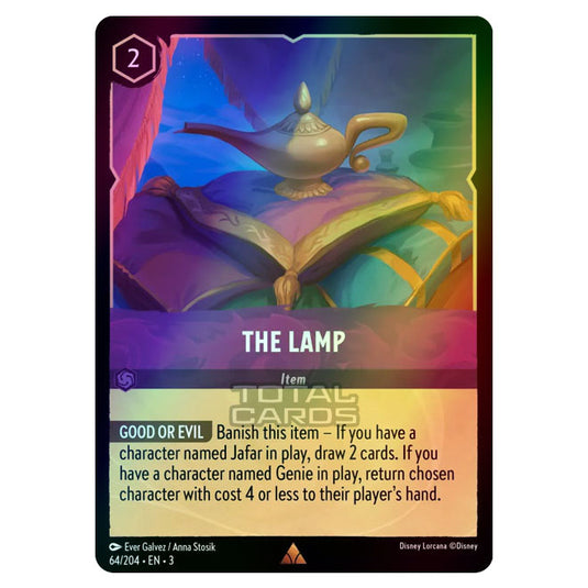 Lorcana - Into the Inklands - The Lamp (Rare) - 064/204 (Foil)