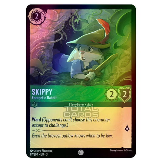 Lorcana - Into the Inklands - Skippy - Energetic Rabbit (Common) - 087/204 (Foil)