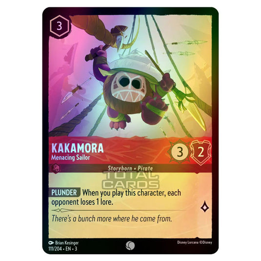 Lorcana - Into the Inklands - Kakamora - Menacing Sailor (Common) - 111/204 (Foil)