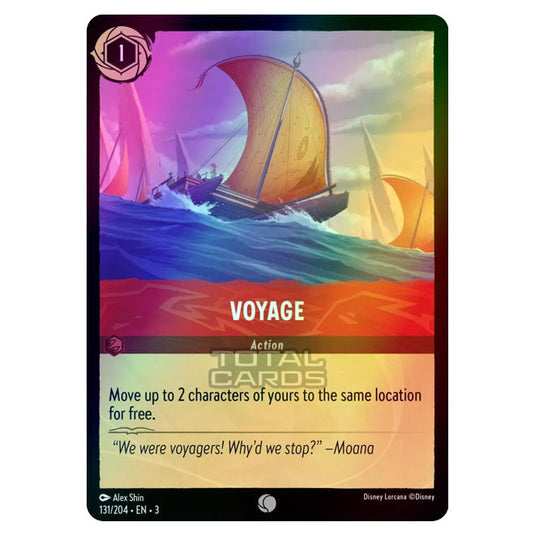 Lorcana - Into the Inklands - Voyage (Common) - 131/204 (Foil)