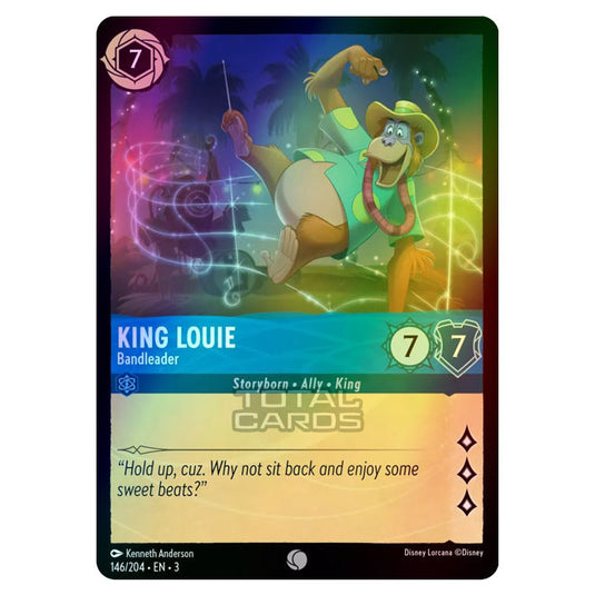 Lorcana - Into the Inklands - King Louie - Bandleader (Common) - 146/204 (Foil)