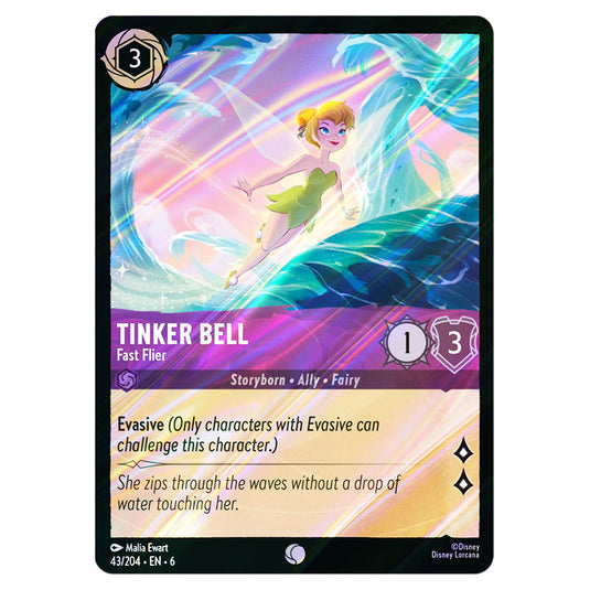 Lorcana - Azurite Sea - Tinker Bell - Fast Flier (Common)