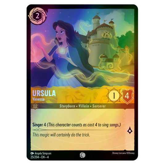 Lorcana - Ursula's Return - Ursula - Vanessa (Common) - 25/204 (Foil)