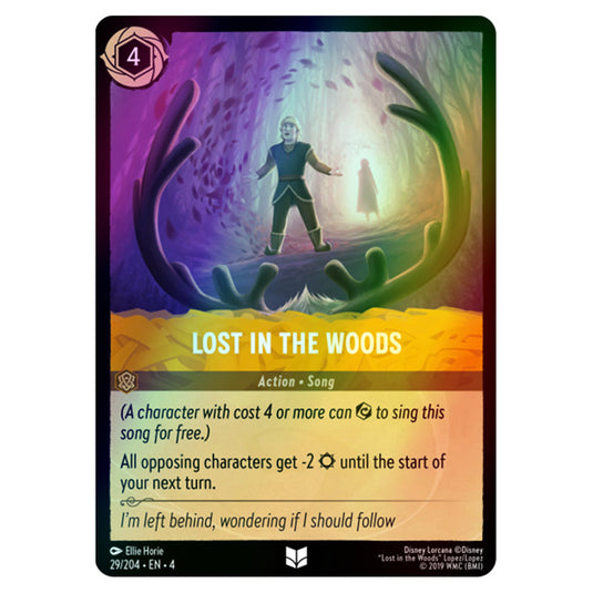 Lorcana - Ursula's Return - Lost In the Woods (Uncommon) - 29/204 (Foil)