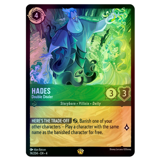 Lorcana - Ursula's Return - Hades - Double Dealer (Legendary)