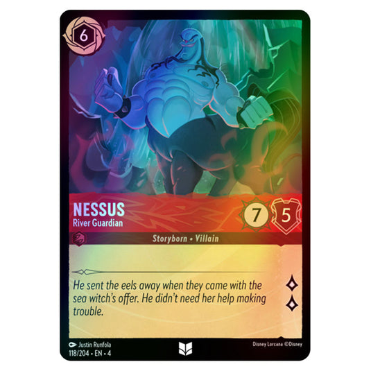 Lorcana - Ursula's Return - Nessus - River Guardian (Uncommon) - 118/204 (Foil)