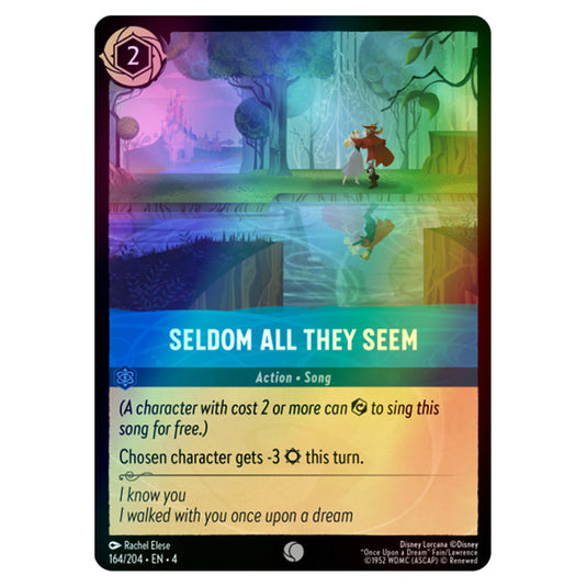 Lorcana - Ursula's Return - Seldom All They Seem (Common) - 164/204 (Foil)