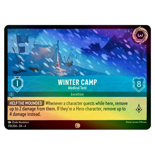 Lorcana - Ursula's Return - Winter Camp - Medical Tent (Common) - 170/204 (Foil)