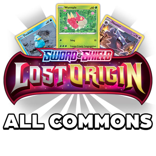 Pokemon - Sword & Shield - Lost Origin - All Commons