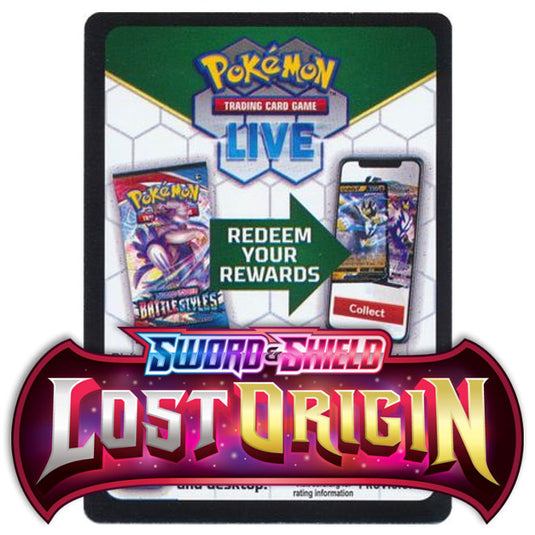 Pokemon - Lost Origin - Booster Pack - Online Code Card Pokemon - Lost Origin - Booster Pack - Online Code Card