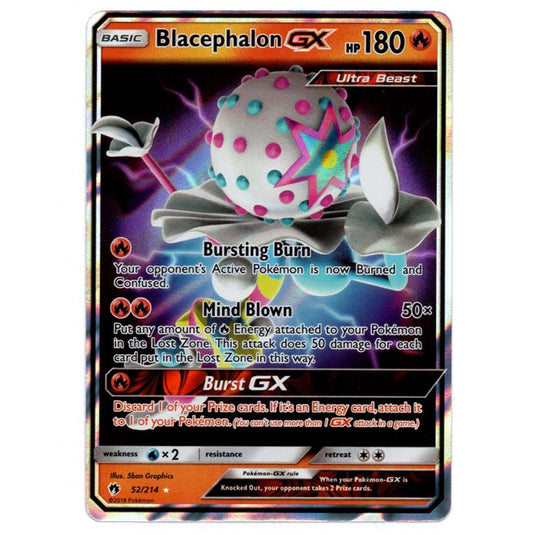 Pokemon - Sun & Moon - Lost Thunder - Blacephalon-GX - 52/214