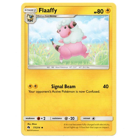 Pokemon - Sun & Moon - Lost Thunder - Flaaffy - 77/214