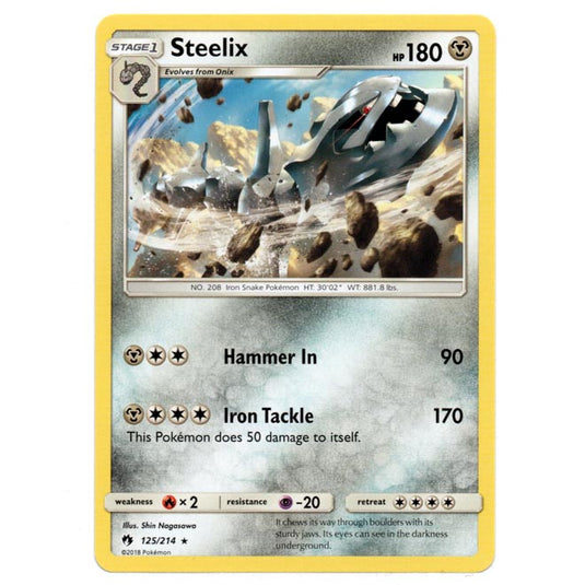 Pokemon - Sun & Moon - Lost Thunder - Steelix - 125/214