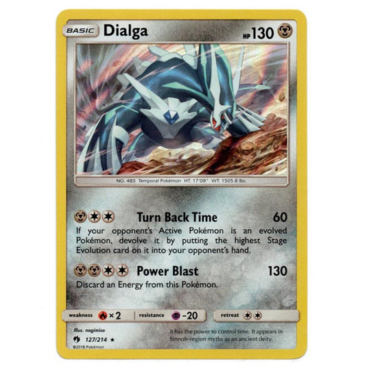 Pokemon - Sun & Moon - Lost Thunder - Dialga - 127/214