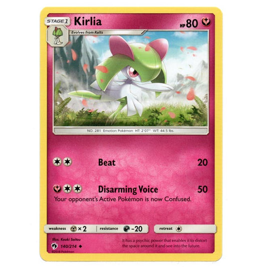 Pokemon - Sun & Moon - Lost Thunder - Kirlia - 140/214