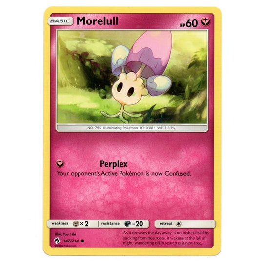 Pokemon - Sun & Moon - Lost Thunder - Morelull - 147/214