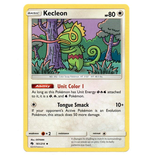 Pokemon - Sun & Moon - Lost Thunder - Kecleon - 161/214