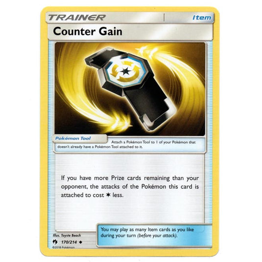 Pokemon - Sun & Moon - Lost Thunder - Counter Gain - 170/214