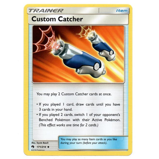 Pokemon - Sun & Moon - Lost Thunder - Custom Catcher - 171/214