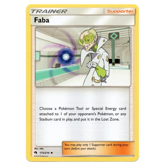 Pokemon - Sun & Moon - Lost Thunder - Faba - 173/214