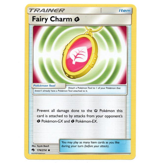 Pokemon - Sun & Moon - Lost Thunder - Fairy Charm G - 174/214