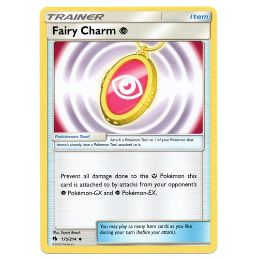 Pokemon - Sun & Moon - Lost Thunder - Fairy Charm P - 175/214