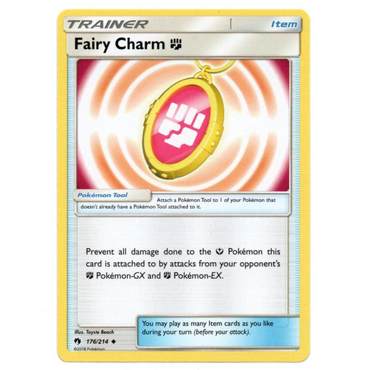 Pokemon - Sun & Moon - Lost Thunder - Fairy Charm F - 176/214