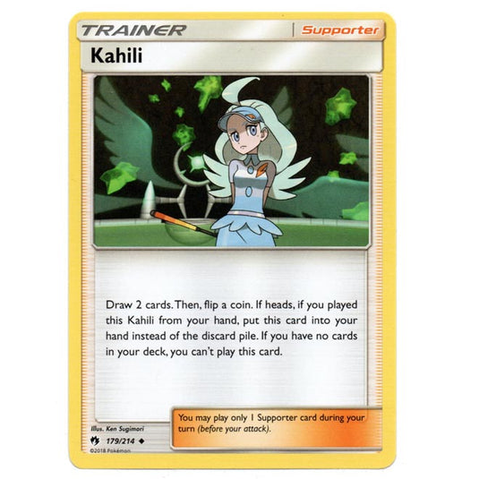 Pokemon - Sun & Moon - Lost Thunder - Kahili - 179/214