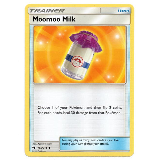 Pokemon - Sun & Moon - Lost Thunder - Moomoo Milk - 185/214