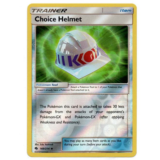 Pokemon - Sun & Moon - Lost Thunder - (Reverse Holo) - Choice Helmet - 169/214