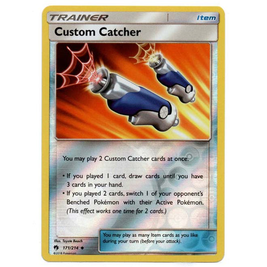 Pokemon - Sun & Moon - Lost Thunder - (Reverse Holo) - Custom Catcher - 171/214