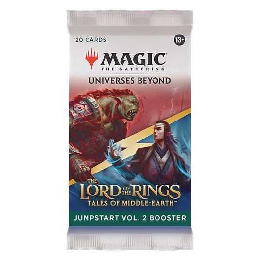 Magic the Gathering - The Lord of the Rings - Tales of Middle-Earth - Jumpstart Vol. 2 Booster Box (18 Packs)
