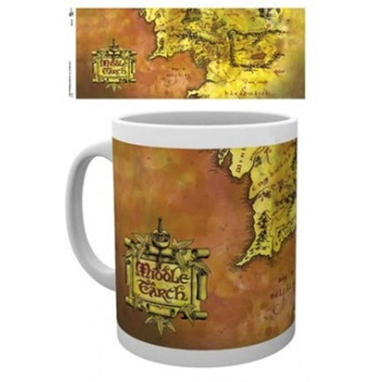 GBeye Mug - Lord of the Rings Map