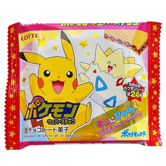 Pokemon - Lotte - Chocolate Wafers (23g)