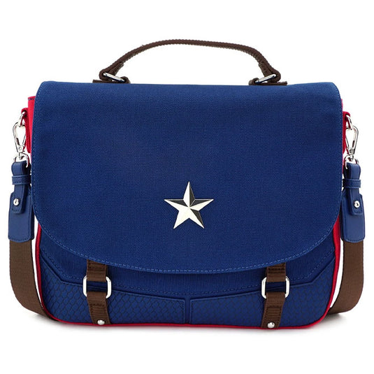 Loungefly - Captain America End Game Hero Messenger Bag