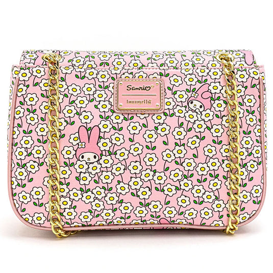 Loungefly - Hello Kitty Sanrio My Melody Flower Field Crossbody Bag