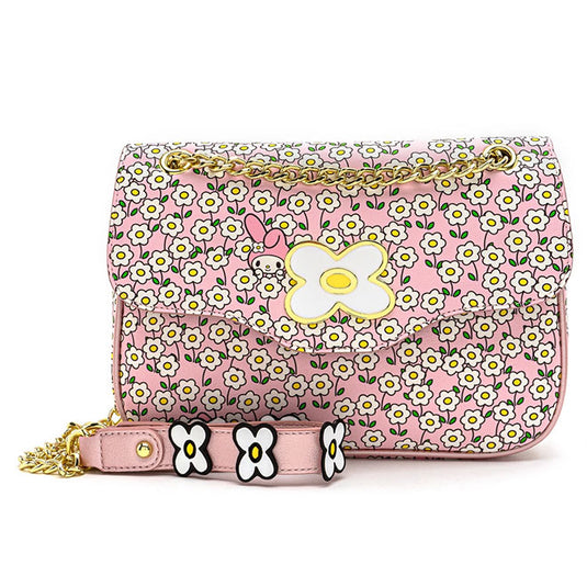 Loungefly - Hello Kitty Sanrio My Melody Flower Field Crossbody Bag