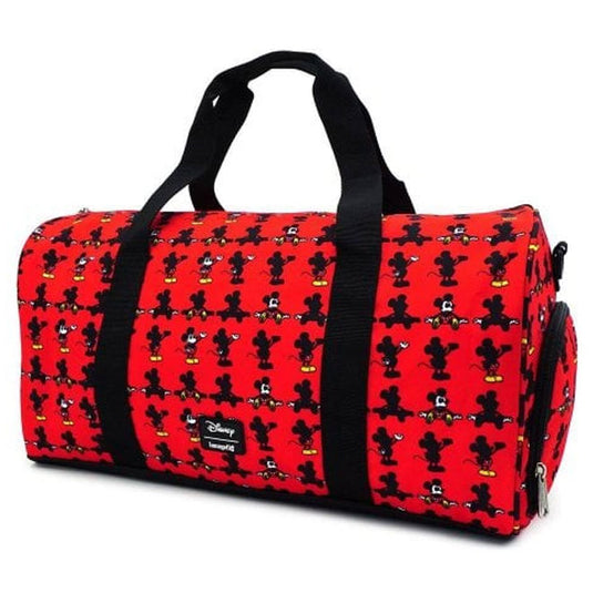 Loungefly - Mickey Parts AOP Nylon Duffle Bag