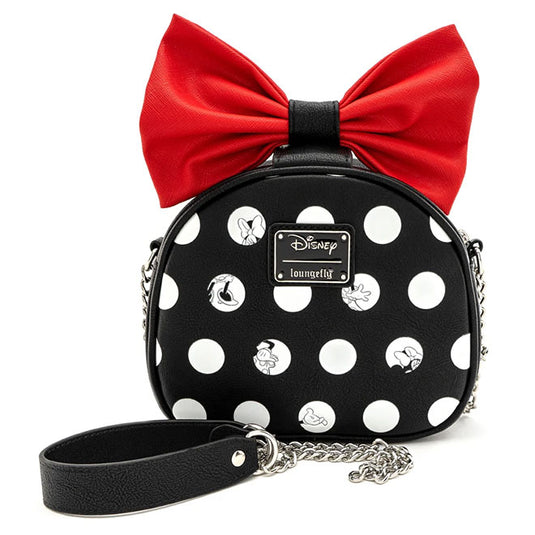 Loungefly - Minnie Polka Big Red Bow Crossbody Bag