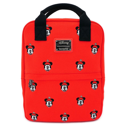 Loungefly - Positively Minnie AOP Canvas Embroidered Backpack