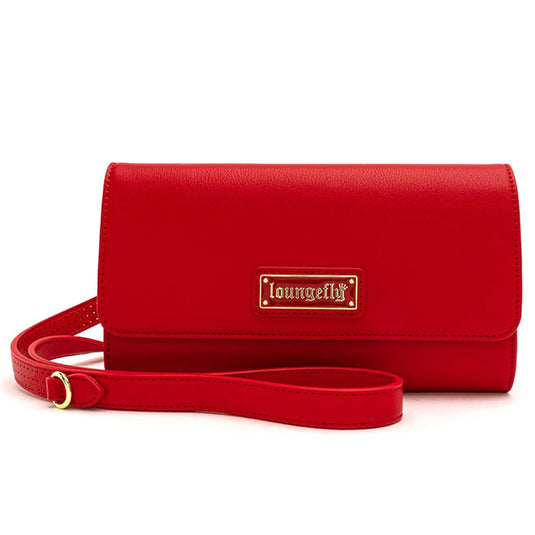 Loungefly - Red Pin Trader Crossbody Bag