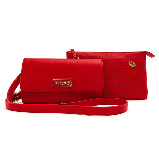 Loungefly - Red Pin Trader Crossbody Bag