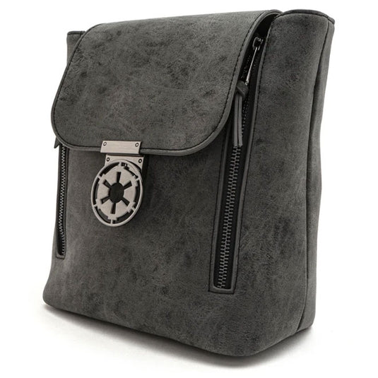 Loungefly - Star Wars Blk Metal Closure Convertible Backpack