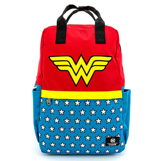 Loungefly - Wonder Woman Vintage Nylon Square Backpack