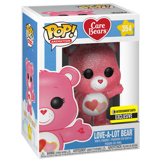 Funko POP! - Care Bears - Love-A-Lot Bear Glitter #354 - Graded
