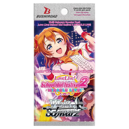 Weiss Schwarz - Love Live School Idol Festival 2 Miracle Live! - Booster Box (16 Packs)