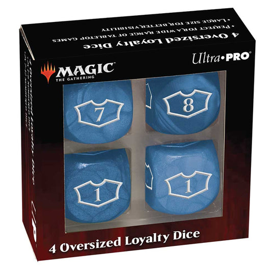 UP - Magic: The Gathering - Deluxe Loyalty 22mm Dice Set - Island