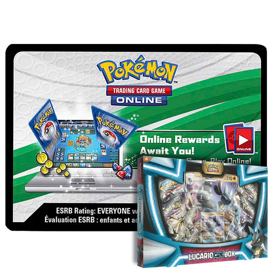 Pokemon - Lucario GX Box - Online Code Card