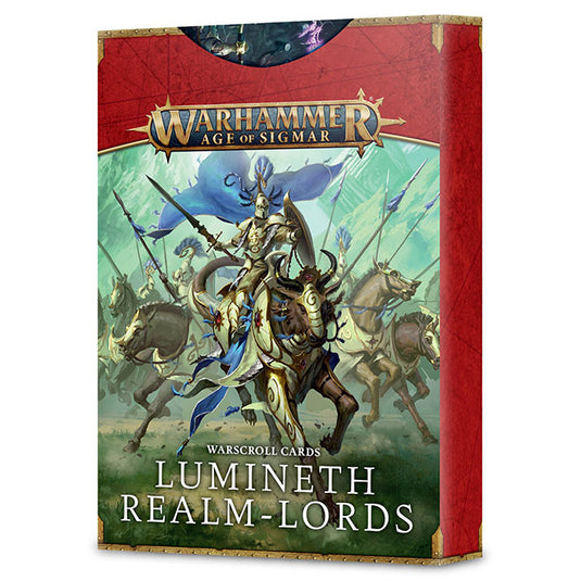 Warhammer Age Of Sigmar - Lumineth Realm-lords - Warscroll Cards