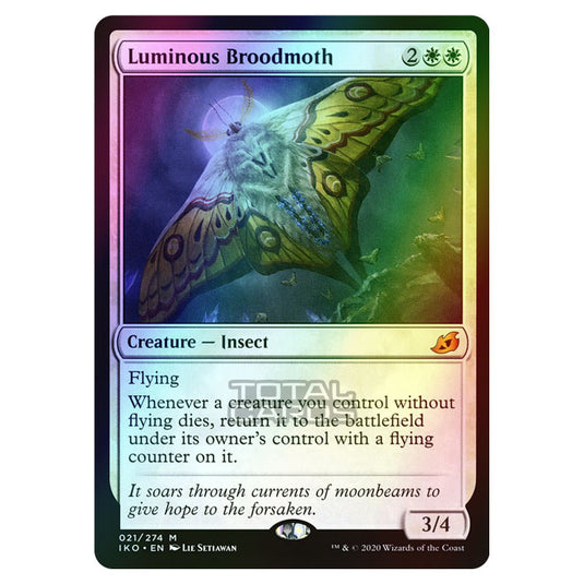 Magic The Gathering - Ikoria Lair of Behemoths - Luminous Broodmoth - 21/274 (Foil)